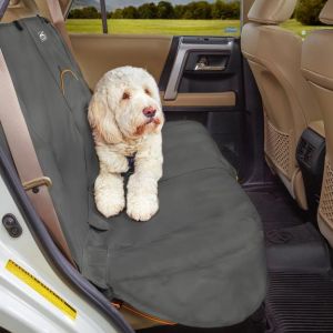 Bench szürke ülésvédő huzat - Front Range egyszínű kutya nyakörvek