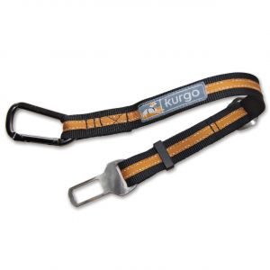 Biztonsági öv adapter narancs-fekete színű - Flat Out többszínű kutya nyakörvek
